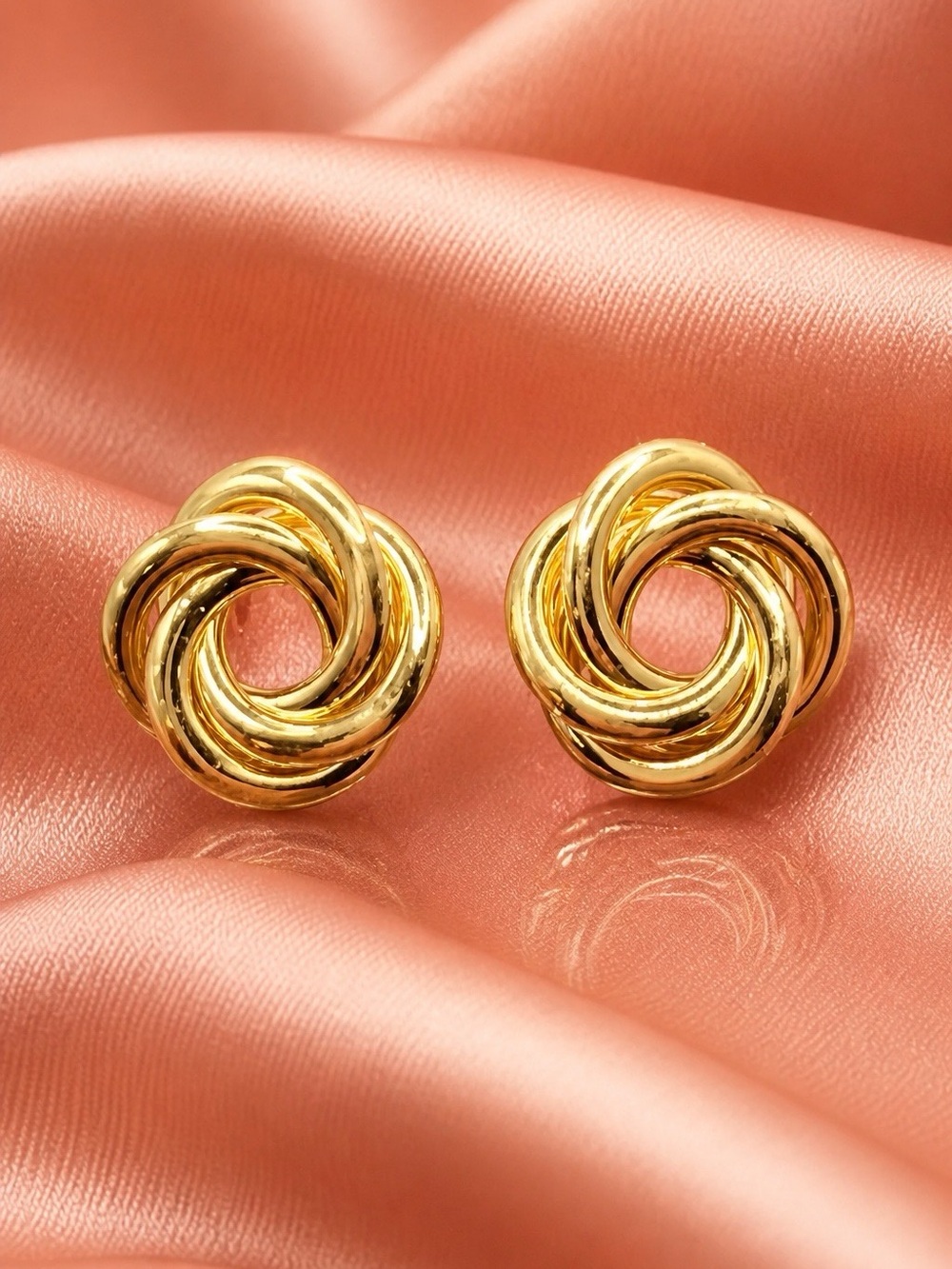 Designer Bony Levy 14K Gold Knot Earrings. Made in Italy. BRAND NEW! Genuine!